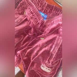 Adidas originals velour pants